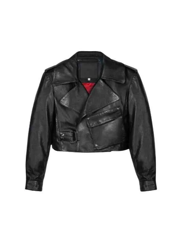 Black Women Leather Jacket