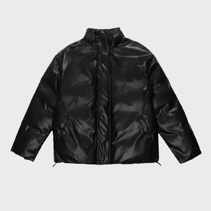 Men's Black Puffer Jacket