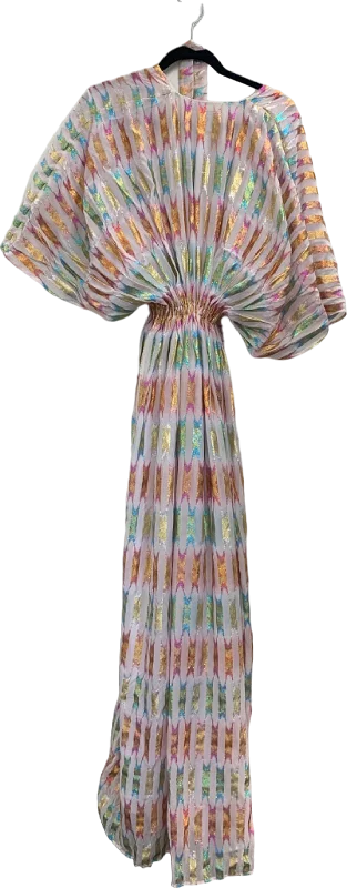 SUSANCARYS Multi-Coloured Maxi Dress UK 8